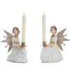 Katherine's Collection 9.5" Celestial Angel Candle Holders Set Of 2 28-328836
