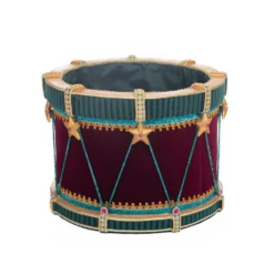 Katherine's Collection 12.5" Nutcracker Drum Christmas Candy Container 28-328857