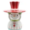 December Diamonds 20" Candy Snowman Server Christmas Decoration 29-29303