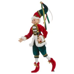 Raz 16" Traditional Posable Elf Christmas Figure 4202309 -Xmas Ornaments Shop 4202309b 51301.1647960482