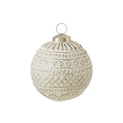 Raz 4" Whitewashed Mercury Glass Ball Christmas Ornament 4238333 -Xmas Ornaments Shop 4238333A 10984.1680725802