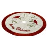 Raz 52" Cardinal Christmas Tree Skirt 4271801