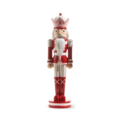 Raz 23.75" Peppermint Red And Pink Nutcracker Christmas Decoration 4301601 -Xmas Ornaments Shop 4301601a 76308.1680811715