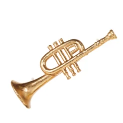 Raz 10.5" Trumpet Or French Horn Christmas Ornament 4316162 -Xmas Ornaments Shop 4316162a 87412.1683211267