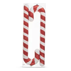 Raz 24.5" Box Of 4 Large Candy Cane Christmas Ornaments 4316285