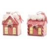 Raz 5" Lighted Pink House Christmas Ornament 4319069