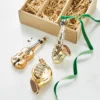 Raz 4.5" Box Of Musical Instruments Glass Christmas Ornaments 4320907