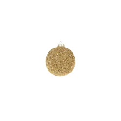 Raz 4" Gold Beaded Glass Christmas Ornament 4322807 -Xmas Ornaments Shop 4322807a 66047.1684180257