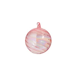 Raz 5" Pink Blown Glass Christmas Ornament 4324512 -Xmas Ornaments Shop 4324512a 45800.1684780567