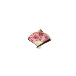 Raz Eric Cortina 4.25" Chinese Floral Fan Glass Christmas Ornament 4353138 -Xmas Ornaments Shop 4353138b 58270.1685563902
