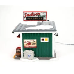 Department 56 Snow Village Jackson & Son's Hardware 6013447 -Xmas Ornaments Shop 6013447 2 59438.1696875572