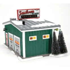 Department 56 Snow Village Jackson & Son's Hardware 6013447 -Xmas Ornaments Shop 6013447 5 52567.1696875576