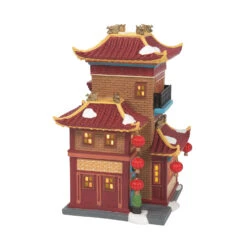 Department 56 Christmas In The City Lunar Dragon Tea House 6014549 -Xmas Ornaments Shop 6014549 2 25279.1696877175