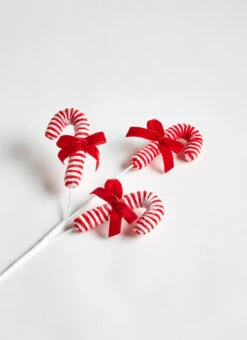 Raz 22" Candy Cane Christmas Tree Pick F4306674