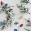 Raz 3' Light Bulb Christmas Garland G4206874