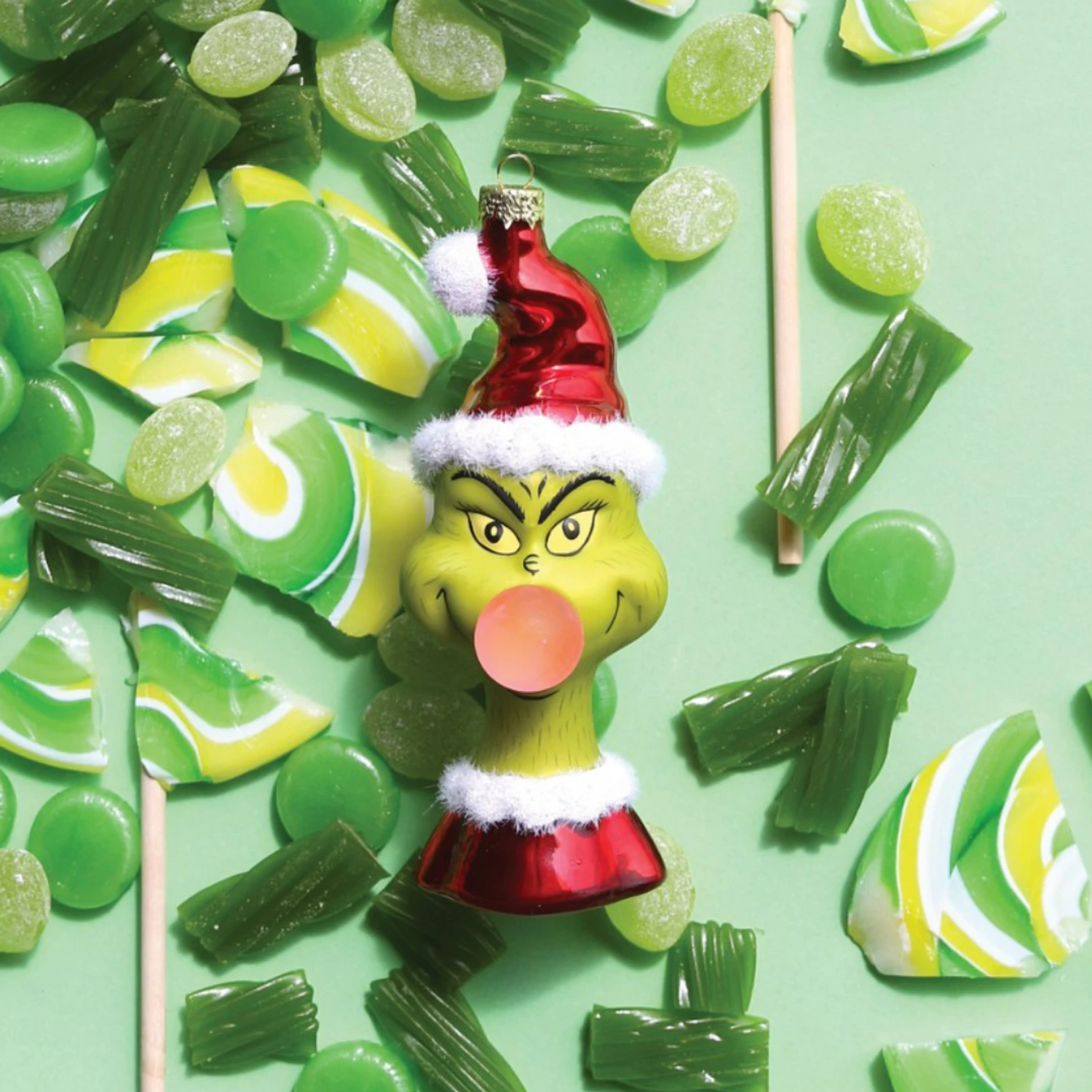 Cody Foster 5.5" The Grinch Glass Christmas Ornament GO-9902 1 Cody Foster 5.5" The Grinch Glass Christmas Ornament GO-9902