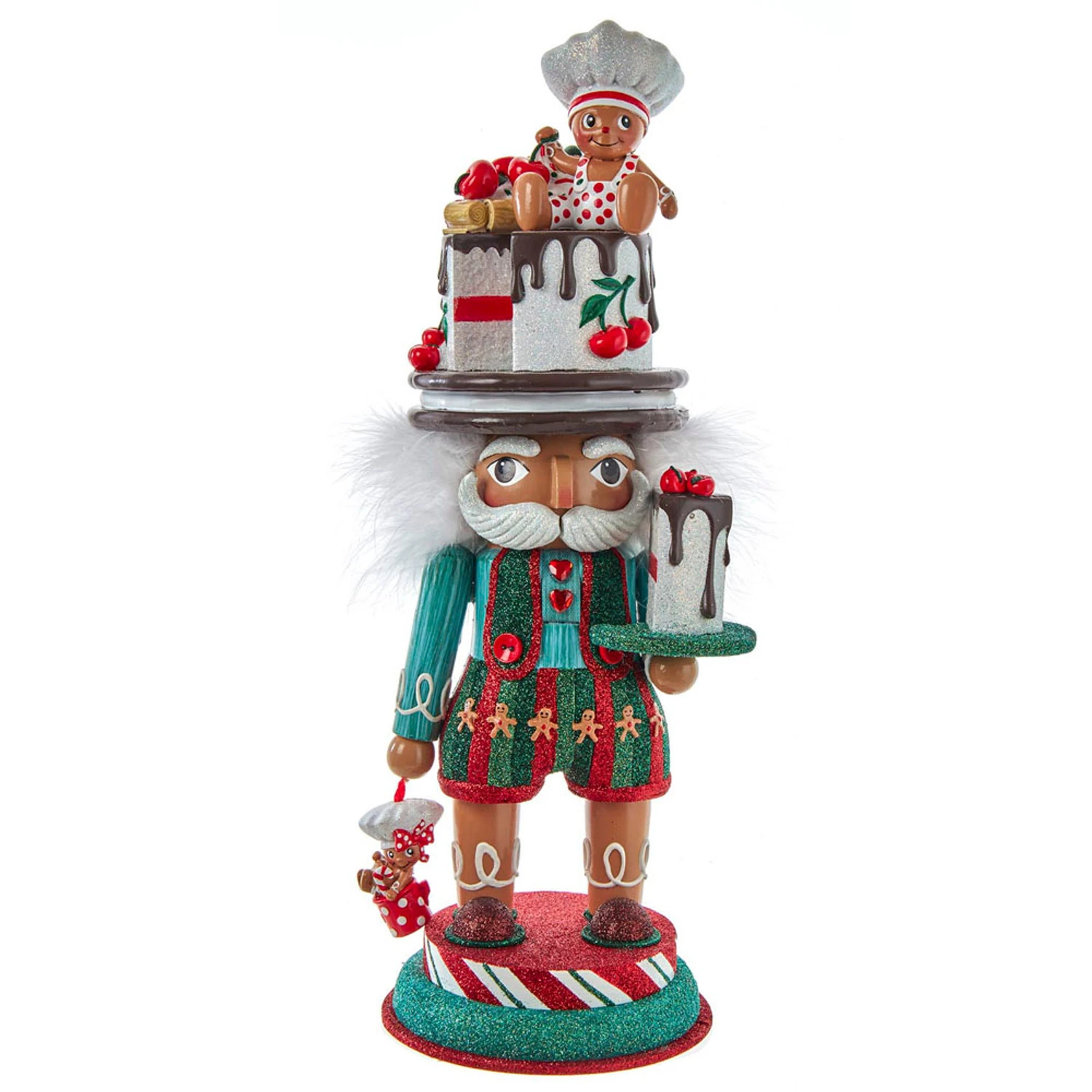 Kurt Adler 15" Hollywood Nutcrackers Gingerbread Baker Christmas Nutcracker HA0604 1 Kurt Adler 15" Hollywood Nutcrackers Gingerbread Baker Christmas Nutcracker HA0604