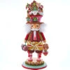 Kurt Adler 18" Hollywood Nutcrackers Lighted Gingerbread House Hat Christmas Nutcracker HA0617