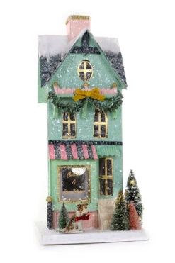 Cody Foster 16" Tea Room Vintage Inspired Putz Christmas House HOU-324