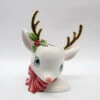December Diamonds 11.75" Retro Deer Head Vase Christmas Decoration 29-29281