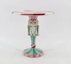 December Diamonds 11" Nutcracker Dessert Server Christmas Decoration 29-29304