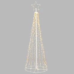 Raz 4.5' Or 6' Lighted Tree Outdoor Christmas Decoration -Xmas Ornaments Shop L4240613 37912.1651088815