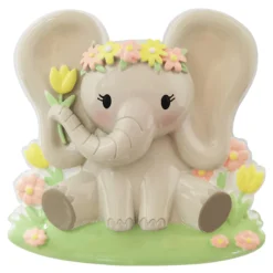 Girl Baby Elephant Personalized Christmas Ornament OR2361-F -Xmas Ornaments Shop OR2361 F 22960.1653500265
