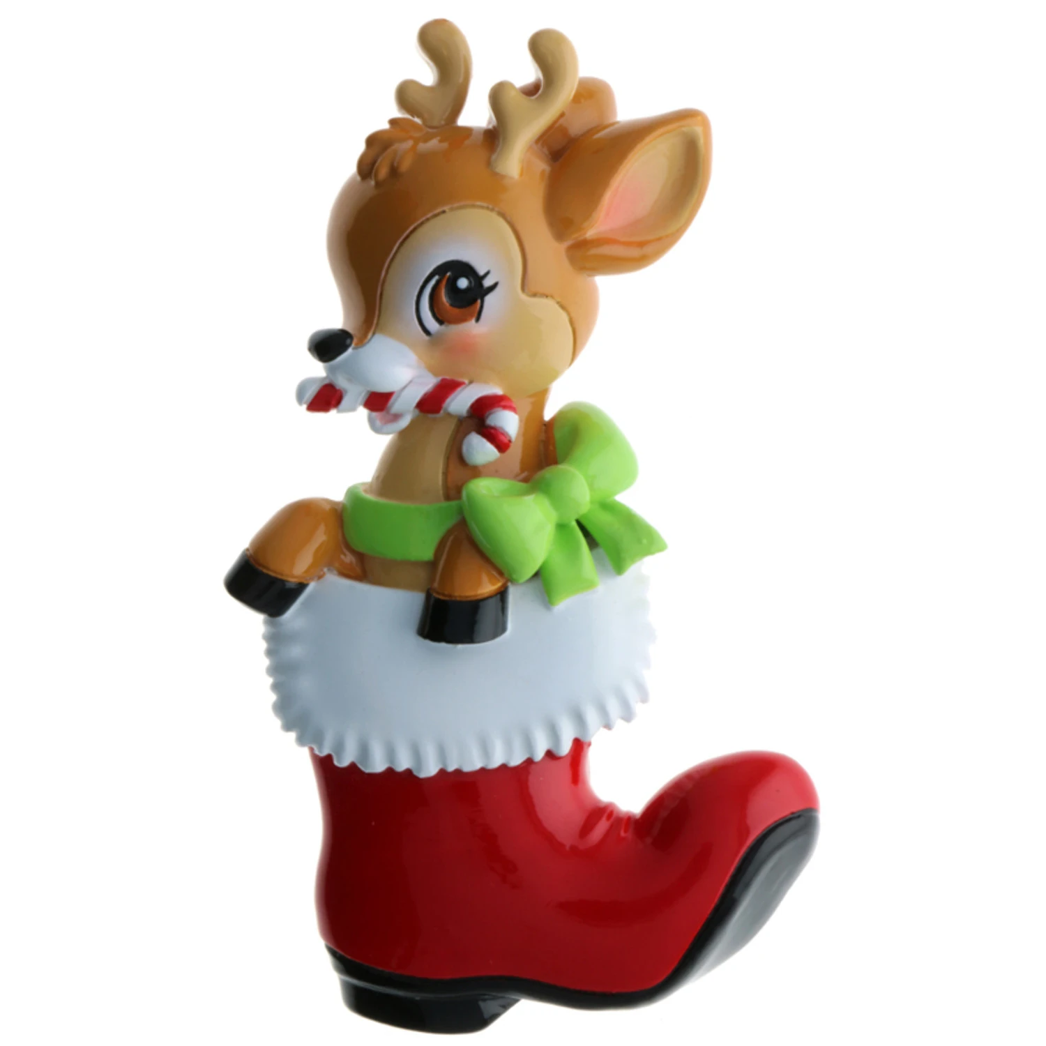 Baby Deer In Boot Personalized Christmas Ornament OR2393-RG 3 Baby Deer In Boot Personalized Christmas Ornament OR2393-RG - Image 3