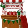 Hot Cocoa Stand Personalized Christmas Ornament OR2395
