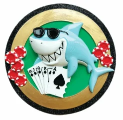 Card Shark Personalized Christmas Ornament OR1695 -Xmas Ornaments Shop api219pp4 57580.1646091881