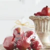 Raz Bag Of 3.5" Pomegranates Christmas Decoration 4002337