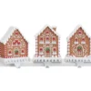 7.75" Claydough Gingerbread House Christmas Stocking Holder 9742090