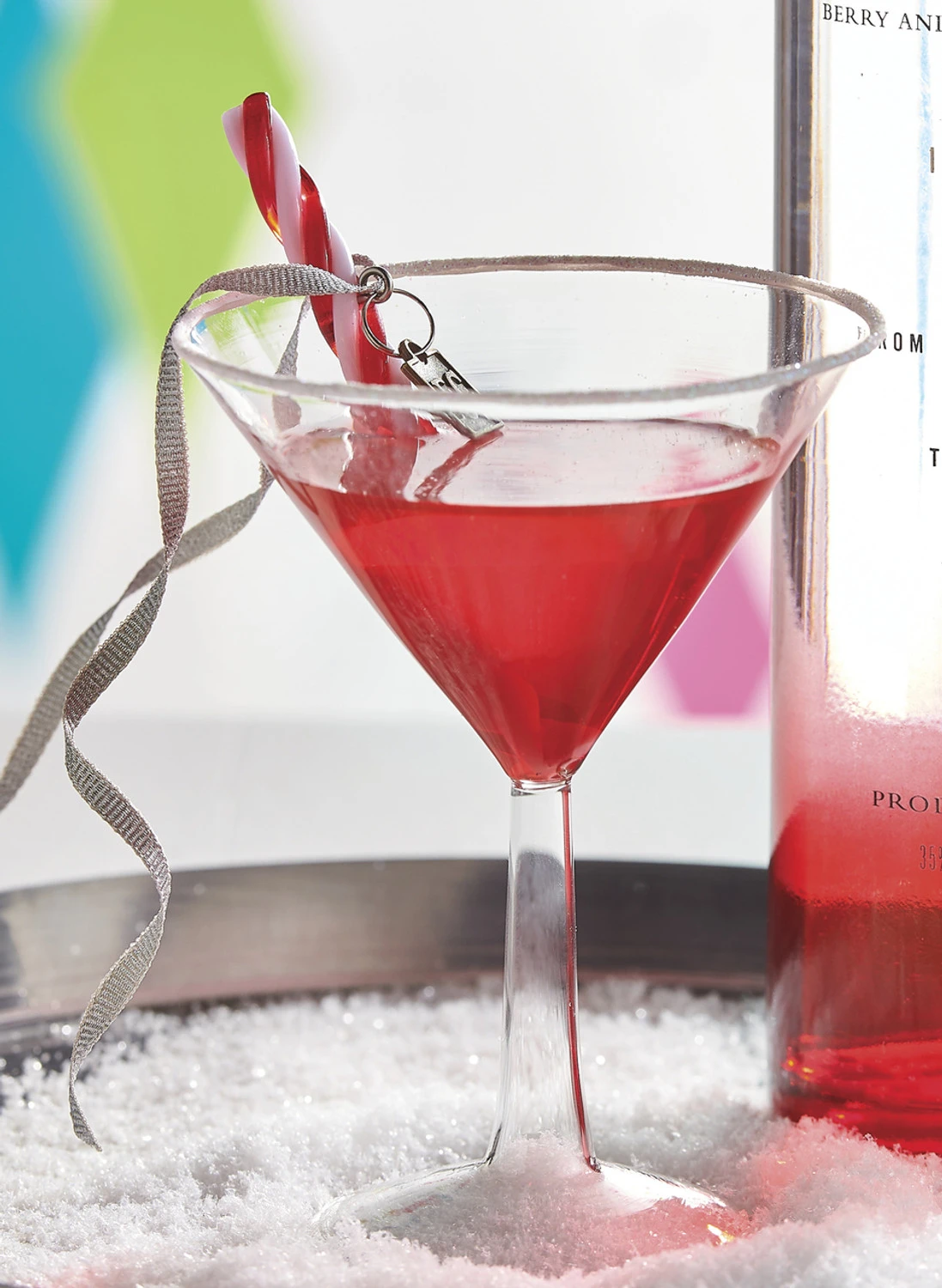 Raz Eric Cortina 5.75" Christmas Cocktail Glass Ornament 3953029 1 Raz Eric Cortina 5.75" Christmas Cocktail Glass Ornament 3953029