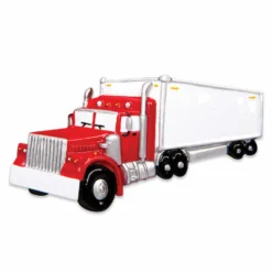 Semi Truck Personalized Christmas Ornament -Xmas Ornaments Shop api5en1hj 19526.1646091888