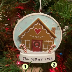 Hallmark 3.5" New Home Personalized Christmas Ornament 1HGO2930 -Xmas Ornaments Shop api68vaho 83569.1655131041