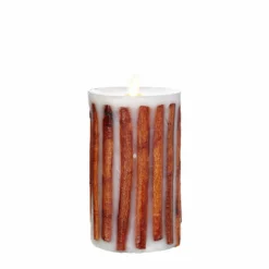 Liown 3.5" X 5" Or 7" Moving Flame Cinnamon Stick Pillar Candle -Xmas Ornaments Shop api6xcyhx 70379.1646091969
