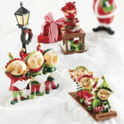 Raz Elf School Christmas Figure Decorations