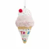 Hallmark 3.75" Ice Cream Christmas Ornament 1HGO2315