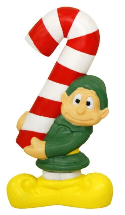 60" Santa And Elf 10 Piece Lighted Christmas Blow Mold Set -Xmas Ornaments Shop apicbejtm 33228.1646091901