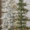 Raz 7.5' Pre-Lit Green Noble Fir Christmas Tree T4147022