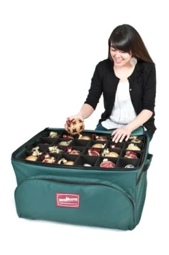 Tree Keeper 3 Tray Christmas Ornament Keeper Storage Bag With Front Pocket TK-10127 -Xmas Ornaments Shop apiduyzsu 15980.1646091881