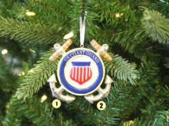 Coast Guard Personalized Christmas Ornament