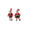 10.75" Metallic Red And White Elf Christmas Ornament 2617580