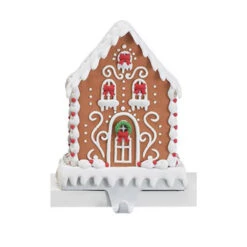 7.75" Claydough Gingerbread House Christmas Stocking Holder 9742090 7 7.75" Claydough Gingerbread House Christmas Stocking Holder 9742090 -Xmas Ornaments Shop apinz1sj2 11003.1646091951
