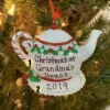 Grandma's Teapot Personalized Christmas Ornament OR1681