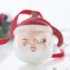 Raz 4" Eric Cortina Winking Santa Glass Christmas Ornament 4053132