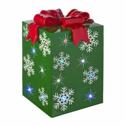 Raz 14.25" Or 21" Lighted LED Red Or Green Present Christmas Decorations -Xmas Ornaments Shop apips7tta 32727.1646091892