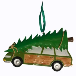 Family Station Wagon With Tree Personalized Christmas Ornament OR1565 -Xmas Ornaments Shop apiqmjyip 97501.1646091885