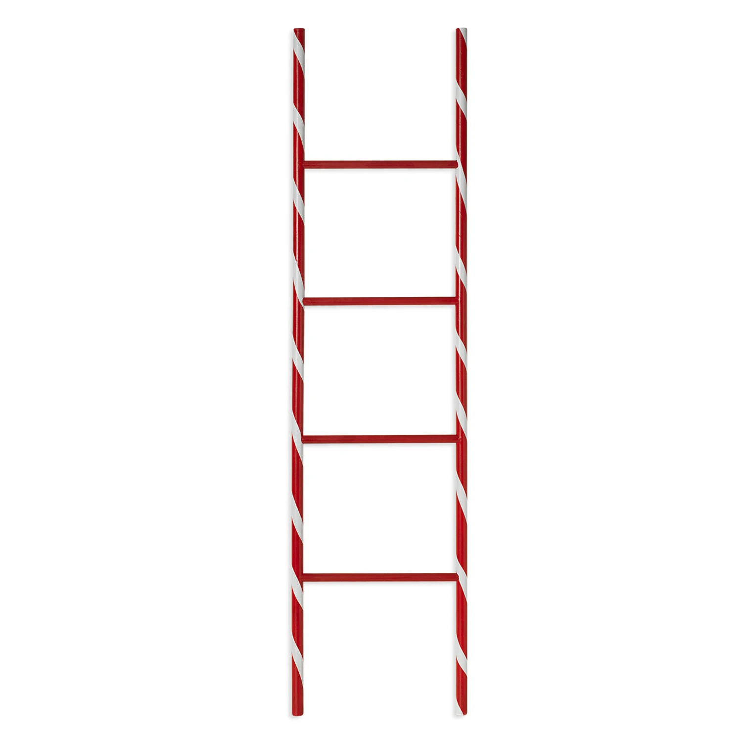 24" Or 48" Wooden Holiday Candy Cane Ladder Christmas Decoration 3 24" Or 48" Wooden Holiday Candy Cane Ladder Christmas Decoration - Image 3
