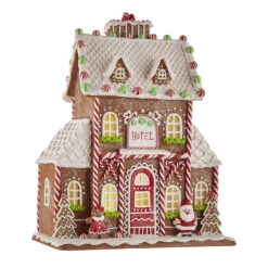 Raz Gingerbread LED Lighted Town Building Christmas Decoration -Xmas Ornaments Shop apiry12ve 51667.1646091930